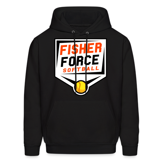 Fisher Force | Softball | Adult Hoodie - black