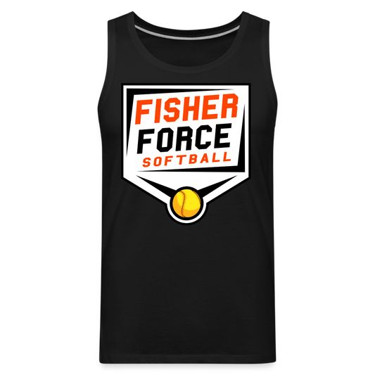 Fisher Force | Softball | Adult Tank - black