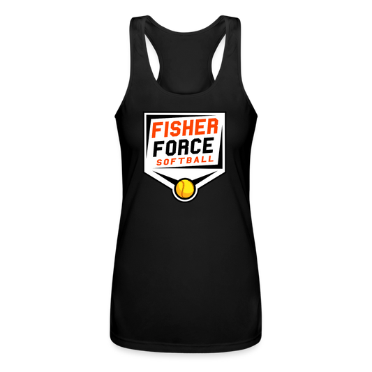 Fisher Force | Softball | Women’s Racerback Tank - black