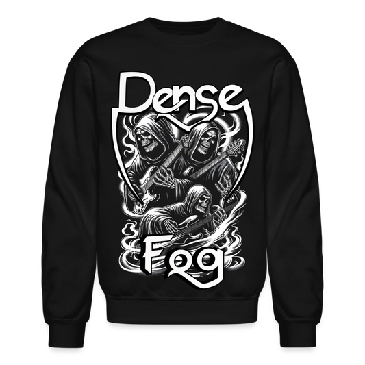Dense Fog | Music | Adult Crewneck Sweatshirt - black