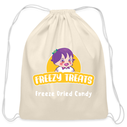 Freezy Treats | Business | Cotton Drawstring Bag - natural