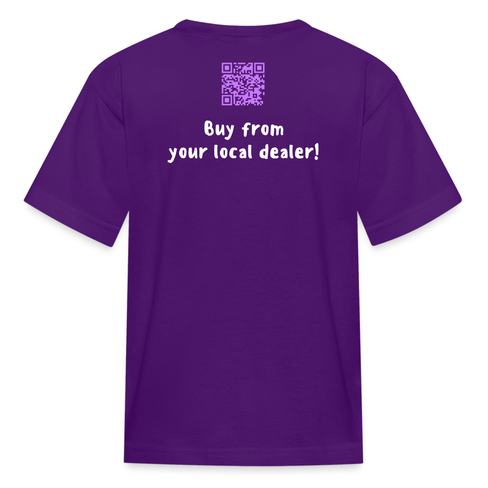 Freezy Treats | Business | Youth T-Shirt - purple