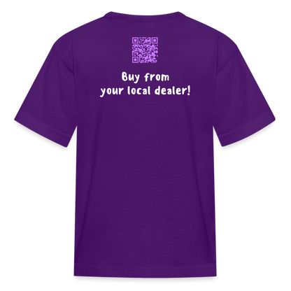 Freezy Treats | Business | Youth T-Shirt - purple