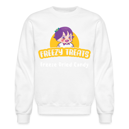 Freezy Treats | Business | Adult Crewneck Sweatshirt - white