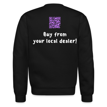 Freezy Treats | Business | Adult Crewneck Sweatshirt - black