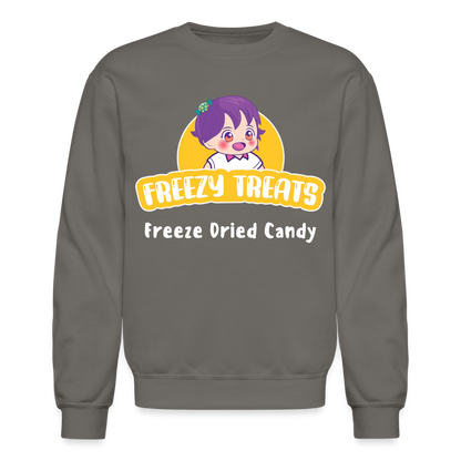 Freezy Treats | Business | Adult Crewneck Sweatshirt - asphalt gray