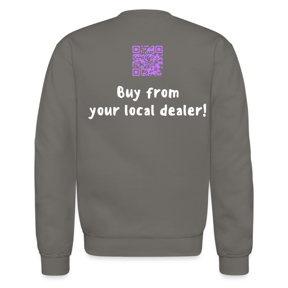 Freezy Treats | Business | Adult Crewneck Sweatshirt - asphalt gray