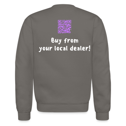 Freezy Treats | Business | Adult Crewneck Sweatshirt - asphalt gray