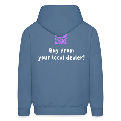 Freezy Treats | Business | Adult Hoodie - denim blue