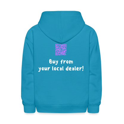 Freezy Treats | Business | Youth Hoodie - turquoise