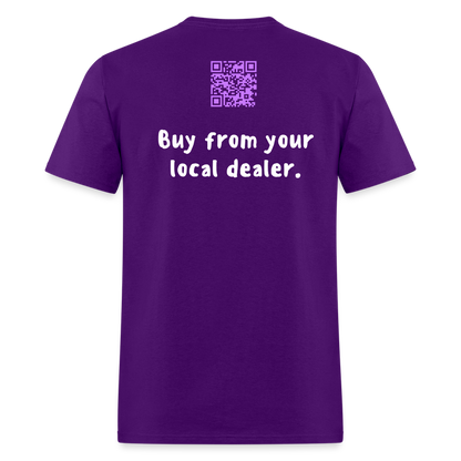 Freezy Treats | Business | Adult T-Shirt - purple