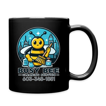 Busy Bee Cleaning Service | Business | Full Color Mug - black