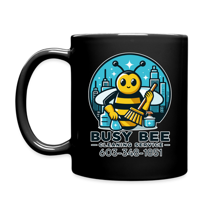 Busy Bee Cleaning Service | Business | Full Color Mug - black