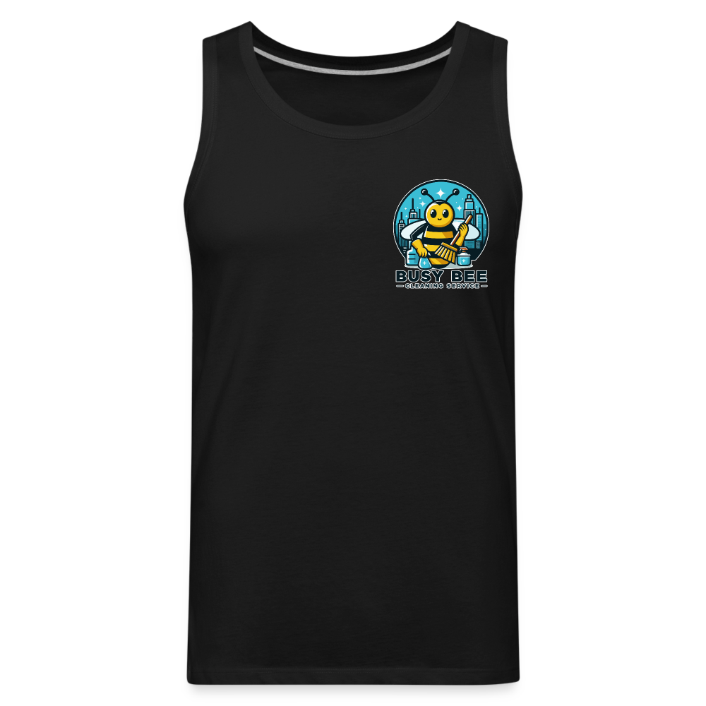 Busy Bee Cleaning Service | Business | Men’s Premium Tank - black