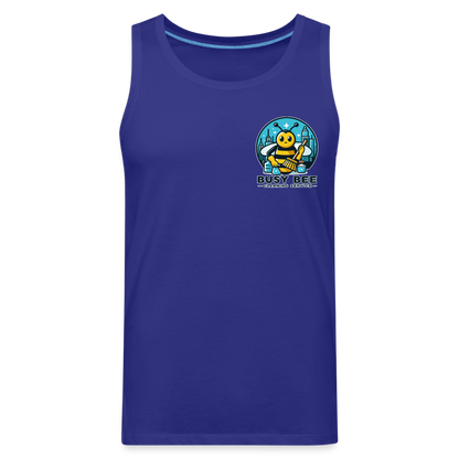 Busy Bee Cleaning Service | Business | Men’s Premium Tank - royal blue