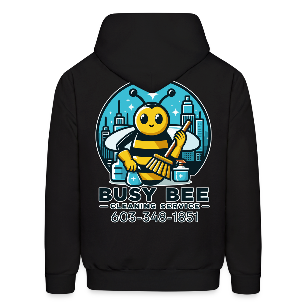 Busy Bee Cleaning Service | Business | Adult Hoodie - black