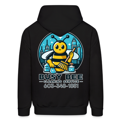 Busy Bee Cleaning Service | Business | Adult Hoodie - black