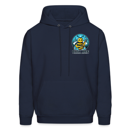 Busy Bee Cleaning Service | Business | Adult Hoodie - navy