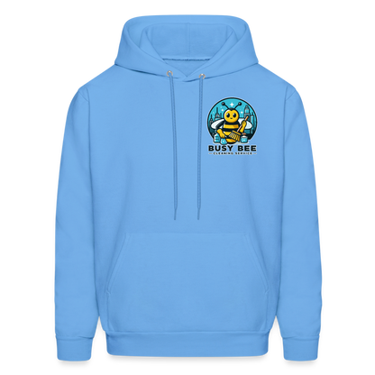 Busy Bee Cleaning Service | Business | Adult Hoodie - carolina blue