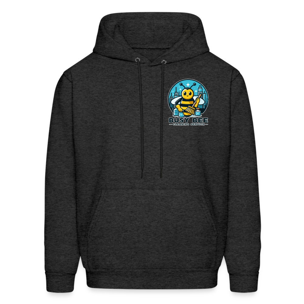 Busy Bee Cleaning Service | Business | Adult Hoodie - charcoal grey