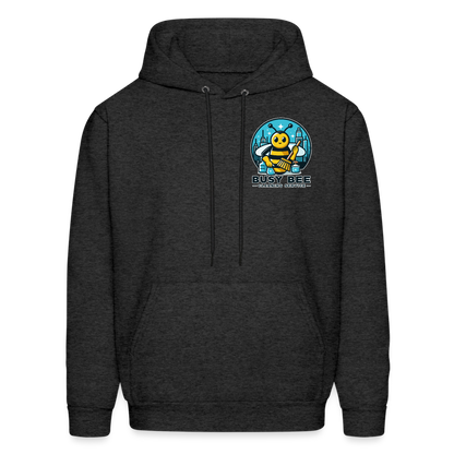 Busy Bee Cleaning Service | Business | Adult Hoodie - charcoal grey