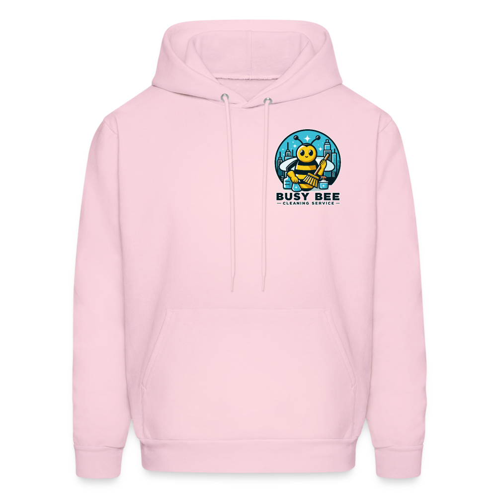 Busy Bee Cleaning Service | Business | Adult Hoodie - pale pink