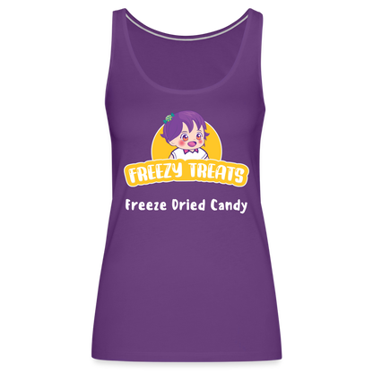 Freezy Treats | Business | Women’s Premium Tank Top - purple