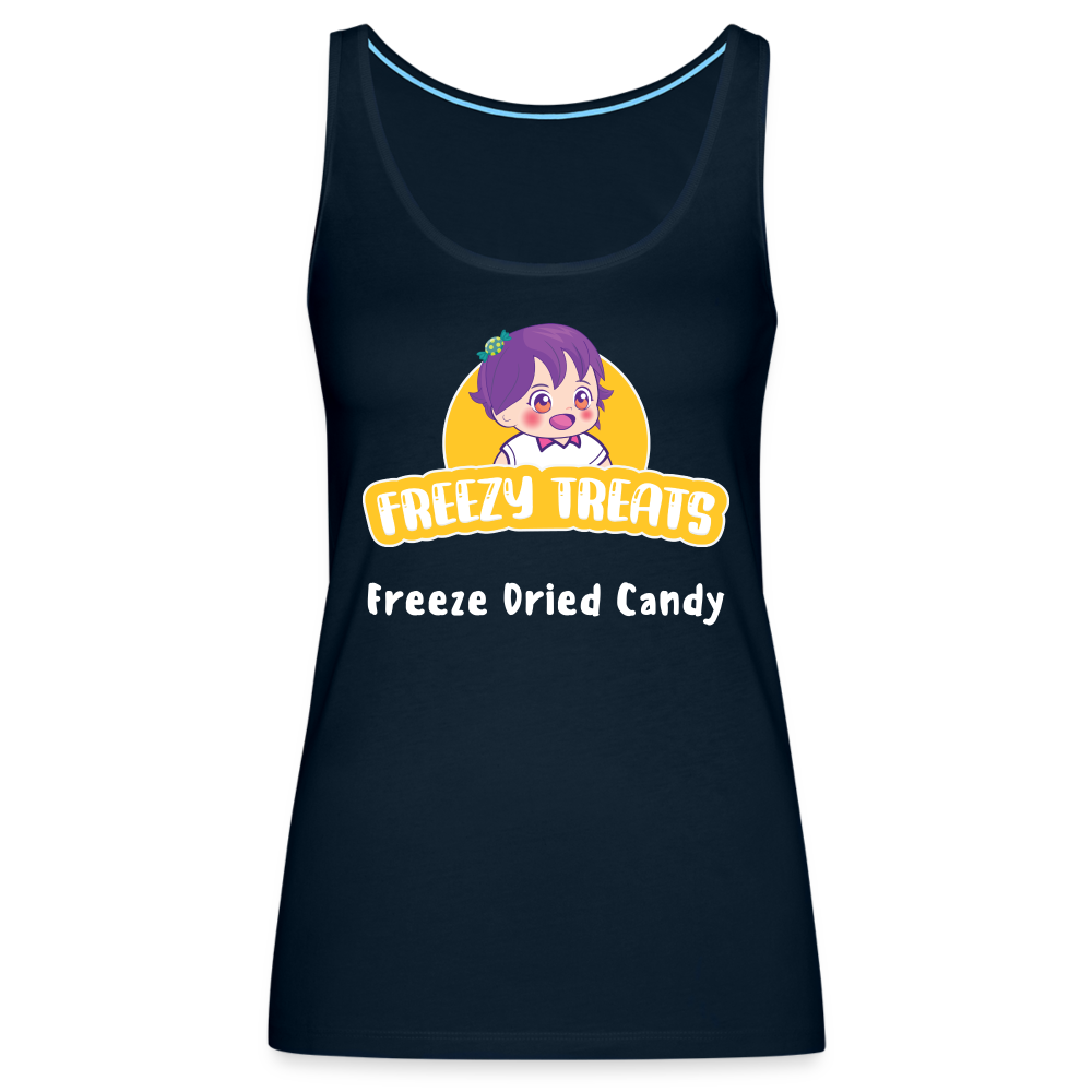 Freezy Treats | Business | Women’s Premium Tank Top - deep navy