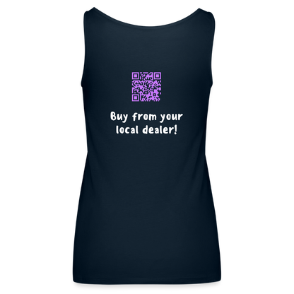 Freezy Treats | Business | Women’s Premium Tank Top - deep navy