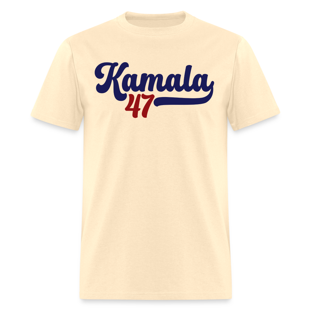 Kamala 47 T-Shirt | Vintage Inspired Political Campaign Tee | Adult Shirt - natural