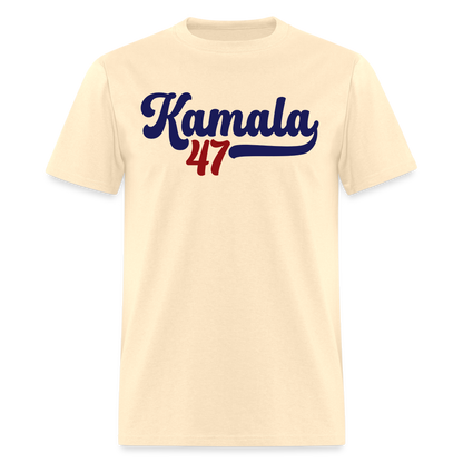 Kamala 47 T-Shirt | Vintage Inspired Political Campaign Tee | Adult Shirt - natural