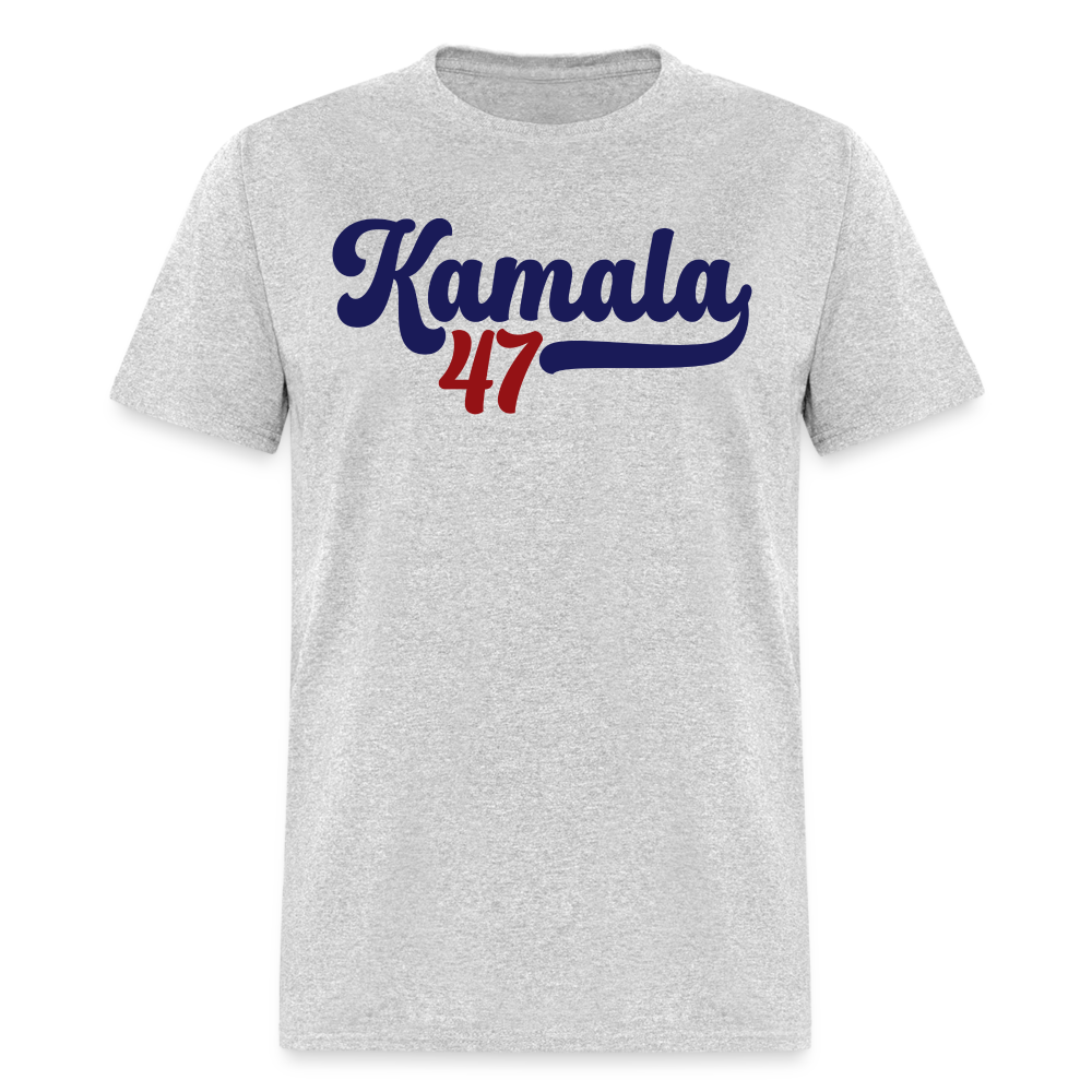 Kamala 47 T-Shirt | Vintage Inspired Political Campaign Tee | Adult Shirt - heather gray