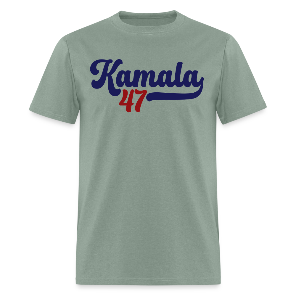 Kamala 47 T-Shirt | Vintage Inspired Political Campaign Tee | Adult Shirt - sage