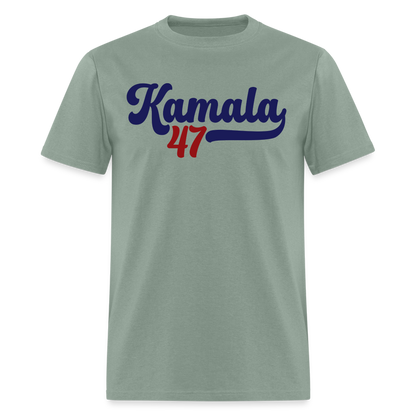 Kamala 47 T-Shirt | Vintage Inspired Political Campaign Tee | Adult Shirt - sage